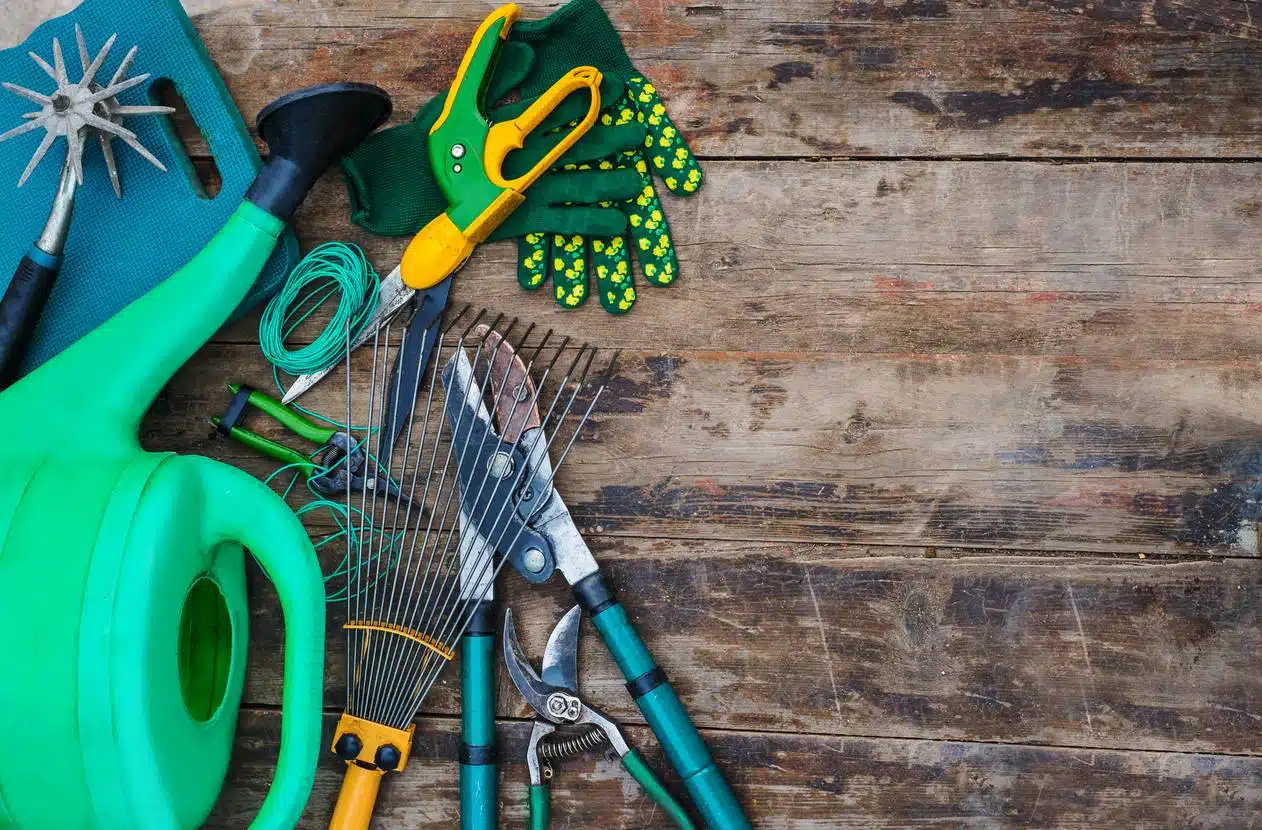 équipements outils de jardinage