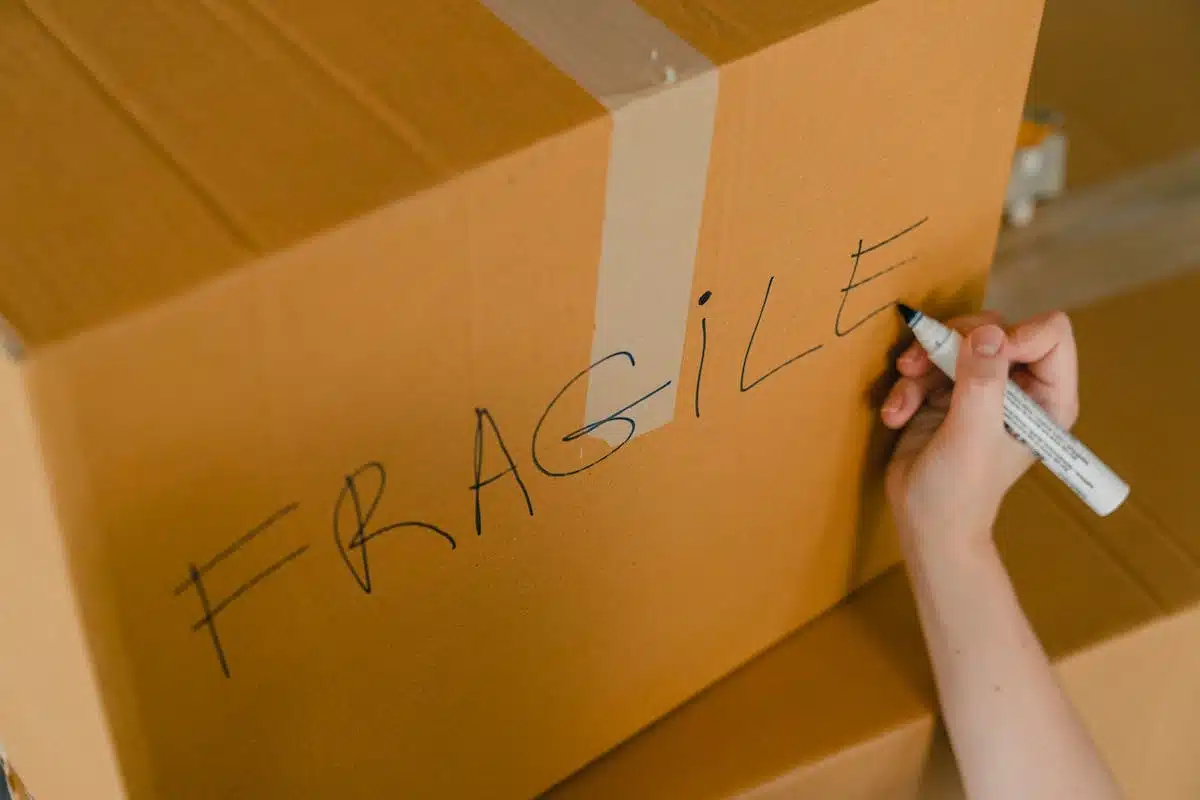 emballage  fragile