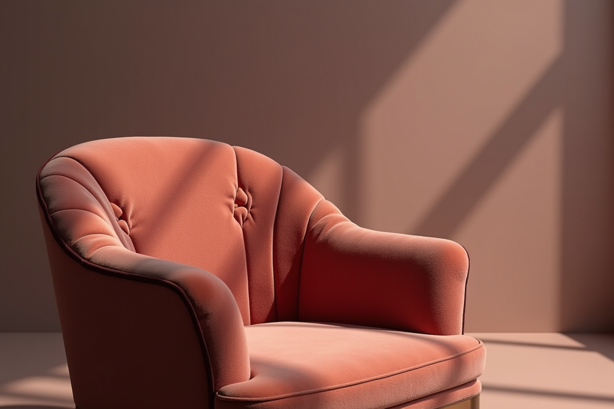 chaises velours
