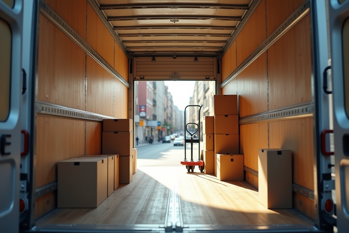camion déménagement