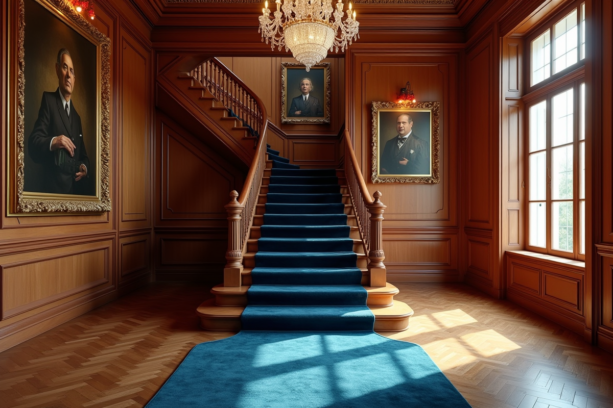 escalier bois
