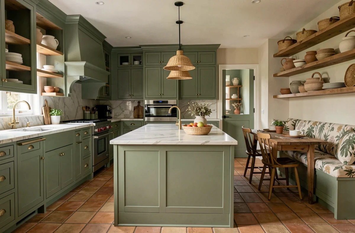 Cuisine et salle à manger rénovées par Habitat Séduction avec mobilier sur mesure et finitions haut de gamme