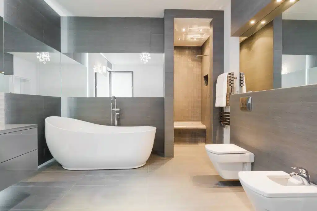 salle de bain moderne appliques murales design